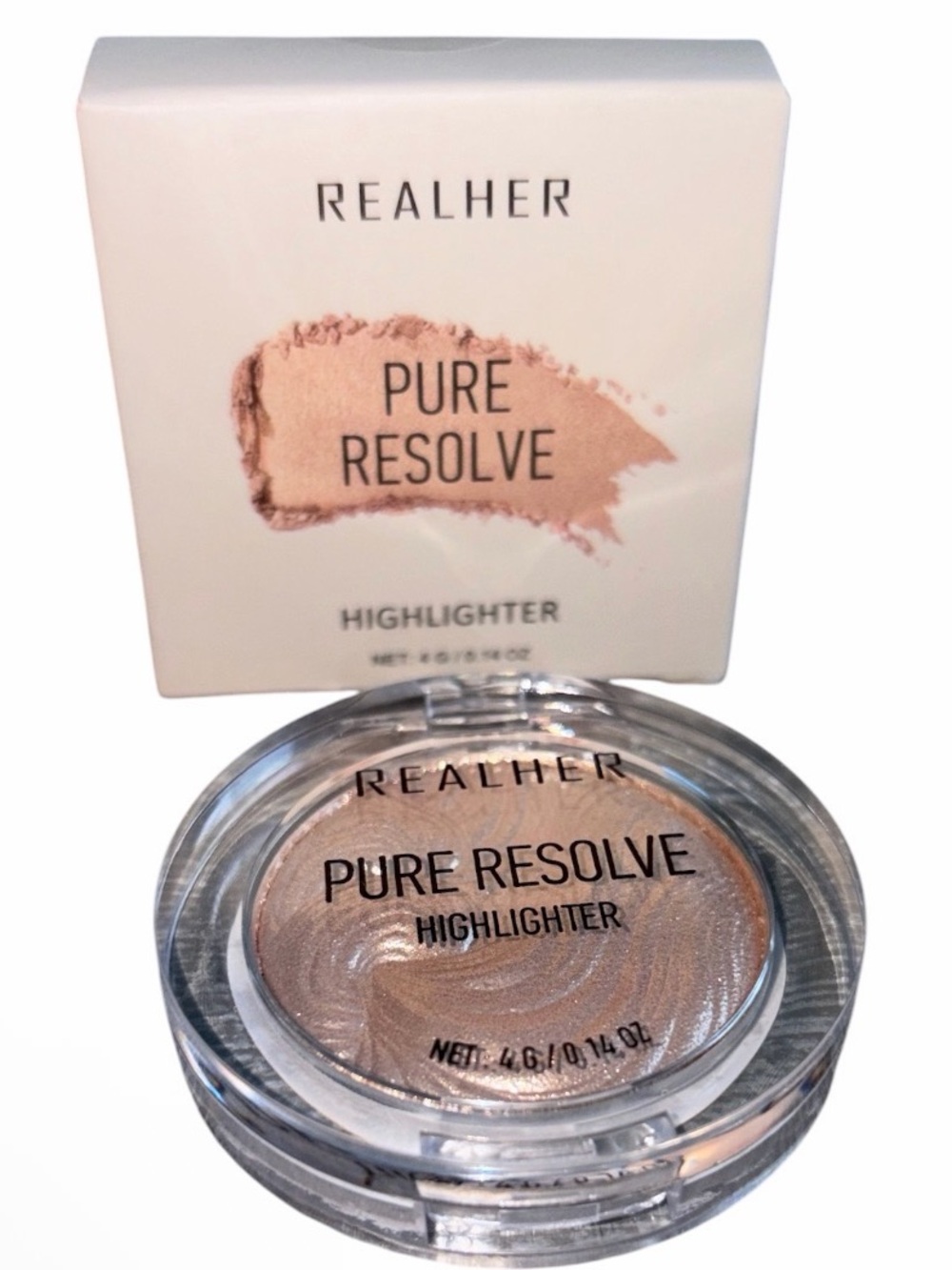 RealHer Pure Resolve Highlighter - Champagne Rose
